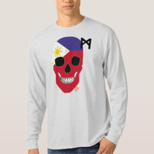 HANDSKULL Philippines Long Sleeve T-Shirt B2