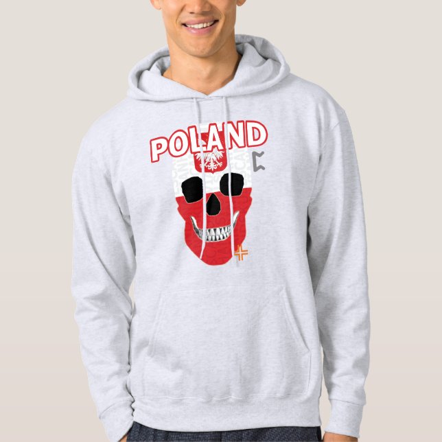 HANDSKULL Poland Hooded Sweatshirt B2 (Front)