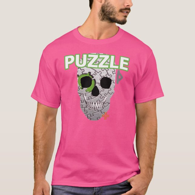 HANDSKULL Puzzle t-shirt basic B2 (Front)