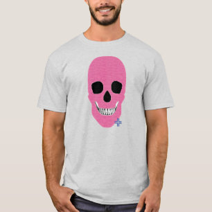 HANDSKULL Rebel Pink t-shirt basic B2
