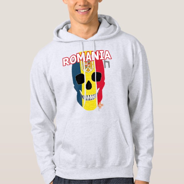 HANDSKULL Romania Hooded Sweatshirt B2 (Front)