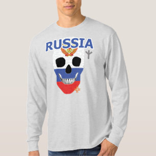 HANDSKULL Russian Long Sleeve T-Shirt B2