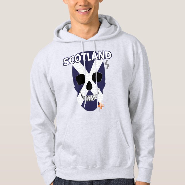HANDSKULL Scotland Hooded Sweatshirt B2 (Front)
