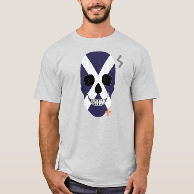 HANDSKULL Scotland t-shirt basic B2 (Front)