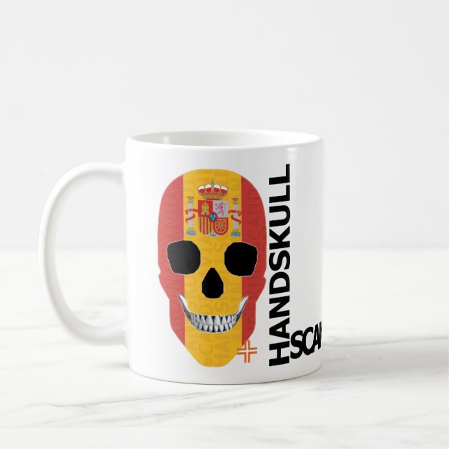 HANDSKULL Spain Classic Mug   O4 (Left)