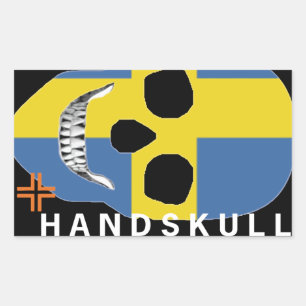 HANDSKULL Sweden - Sticker