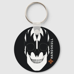 HANDSKULL Vampire,Happy skull,Vampire flag Key Ring