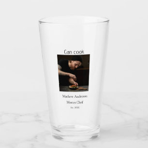 Handsome and can cook add name master chef date glass