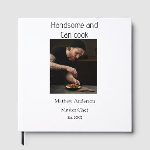 Handsome and can cook add name master chef date guest book