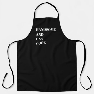 Handsome and Can Cook Apron