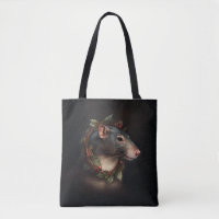 Handsome and Festive Pet Rat Holidays/Christmas