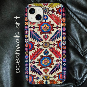 Handsome Antique Oriental Rug Art iPhone 14 Plus Case