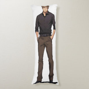 Handsome Blonde Ikemen Anime Body Cushion