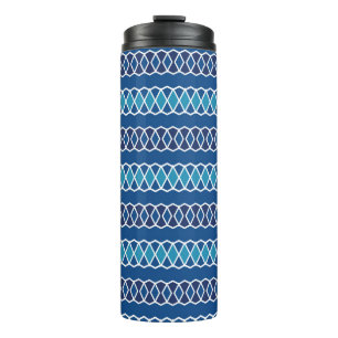 Handsome Blue Thermal Tumbler