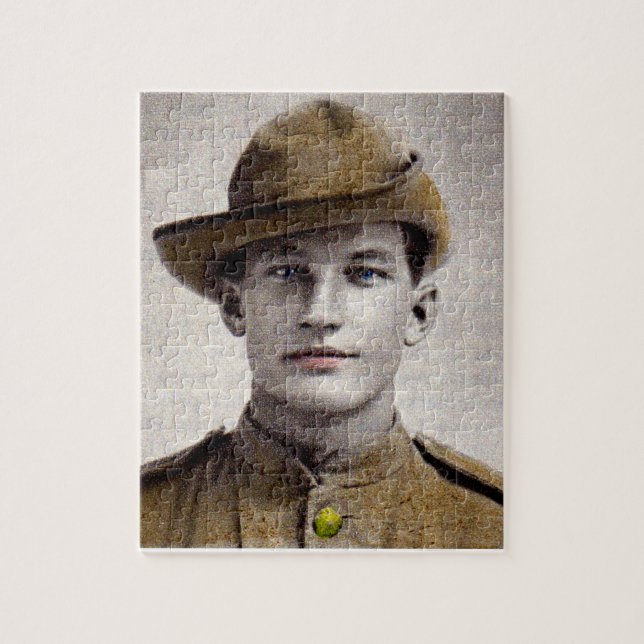 handsome Boer War soldier Jigsaw Puzzle (Vertical)
