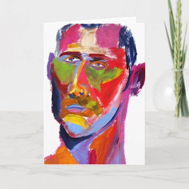 Handsome Man Card (Front)