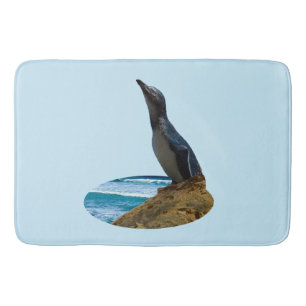 Handsome Penguin,  Bath Mat
