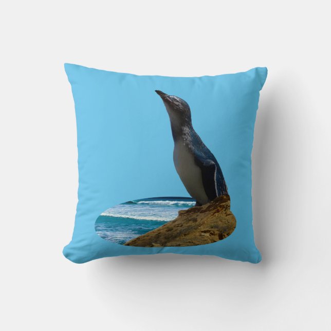 Handsome Penguin,  Cushion (Front)