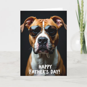 Handsome Pet Fathers Day Card