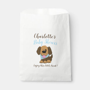 Handsome Puppy Dog Baby Shower Party Favour Bags