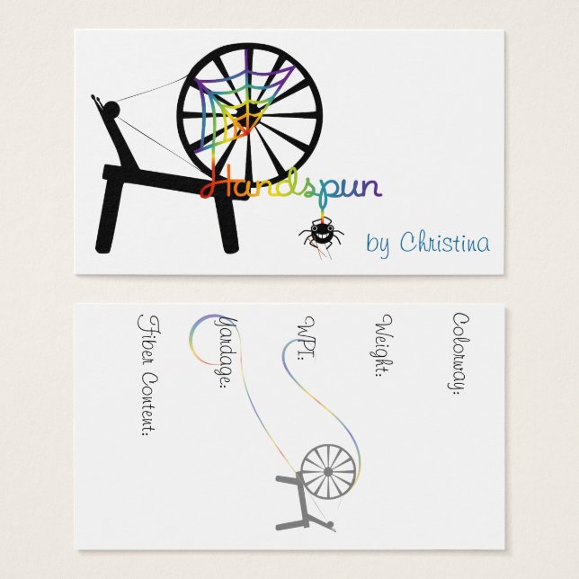 Handspun Fibre Arts (Front & Back)