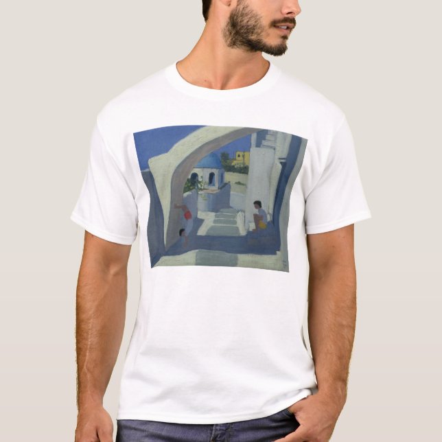 Handstand Santorini T-Shirt (Front)