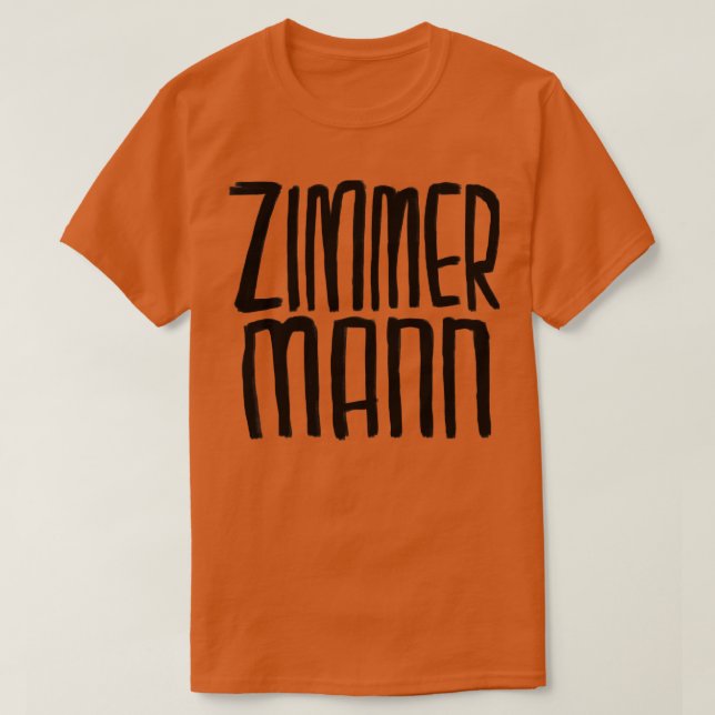 Handwerker Zimmerer Zimmermann T-Shirt (Design Front)