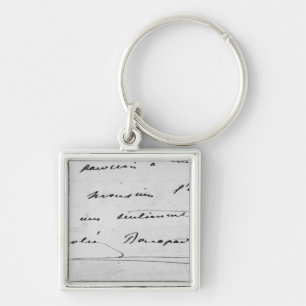 Handwriting and Signature Key Ring