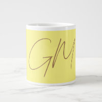 Handwriting Monogram Initials Professional Modern
