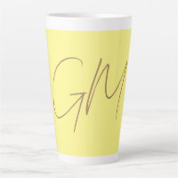 Handwriting Monogram Initials Professional Modern