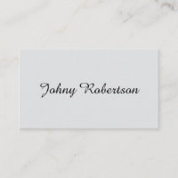 Handwriting Name Plain Elegant Professional Modern