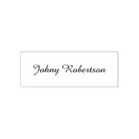 Handwriting Name Plain Elegant Professional Modern