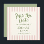 Handwriting pastel Retro Wedding Save The Date<br><div class="desc">.</div>