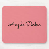 Handwriting Plain Simple Pink Professional Modern