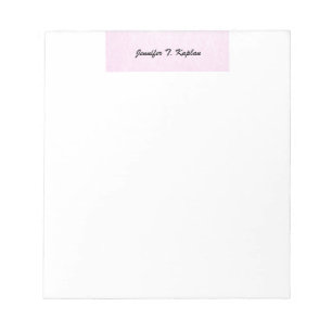 Handwriting Professional Modern Minimalist Plain Notepad