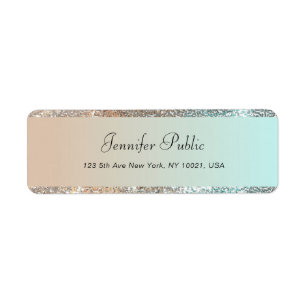 Handwritten Elegant Modern Glitter Hand Script