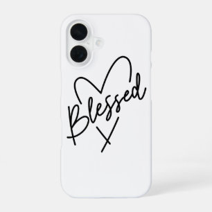 Handwritten Gratitude Quote iPhone 16 Case