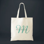 Handwritten Monogram Initial Template Budget Tote Bag<br><div class="desc">Modern Minimalist Handwritten Initial Letter Monogram Elegant Modern Template Shopping Gift Budget Tote Bag.</div>