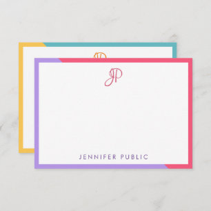 Handwritten Monogram Modern Simple Template