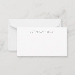 Handwritten Monogrammed Simple Template Minimalist