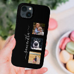 Handwritten Name Photo Collage Template Custom Case-Mate iPhone 14 Case<br><div class="desc">This design is also available on other phone models. Choose Device Type to see other iPhone, Samsung Galaxy or Google cases. Some styles may be changed by selecting Style if that is an option. This design may be personalised in the area provided by changing the photo and/or text. Or it...</div>
