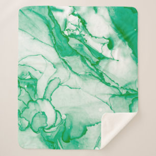 Handwritten neon glowing text Make Your Own Magic  Sherpa Blanket