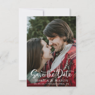 Handwritten Save the Date Card - Save The Dates