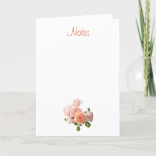 Handwritten Script Template Floral Watercolor