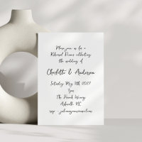 Handwritten Script Whimsy Quirky Rehearsal Party