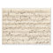 Handwritten Vintage Sheet Music Beige Tissue Paper