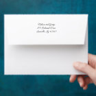 Handwritten Wedding Back