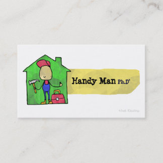 Handy Man Ph.D Business Card