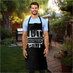 Handy Man Tools Monogram Name Apron<br><div class="desc">This design may be personalised by choosing the customise option to add text or make other changes. If this product has the option to transfer the design to another item, please make sure to adjust the design to fit if needed. Contact me at colorflowcreations@gmail.com if you wish to have this...</div>
