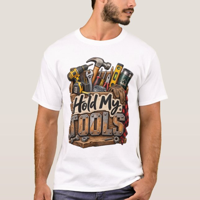Handy Tools DIY Workshop T-Shirt (Front)